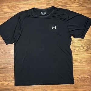 Under Armour Black Loose Fit Short Sleeve Tee Men’s XXL